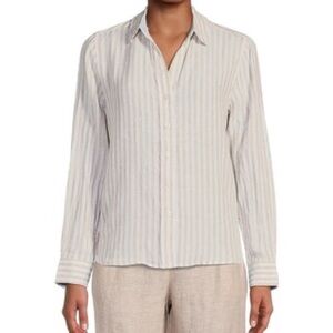 Tommy Bahama Beige and white Striped Shirt